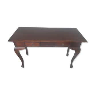 Mahogany console