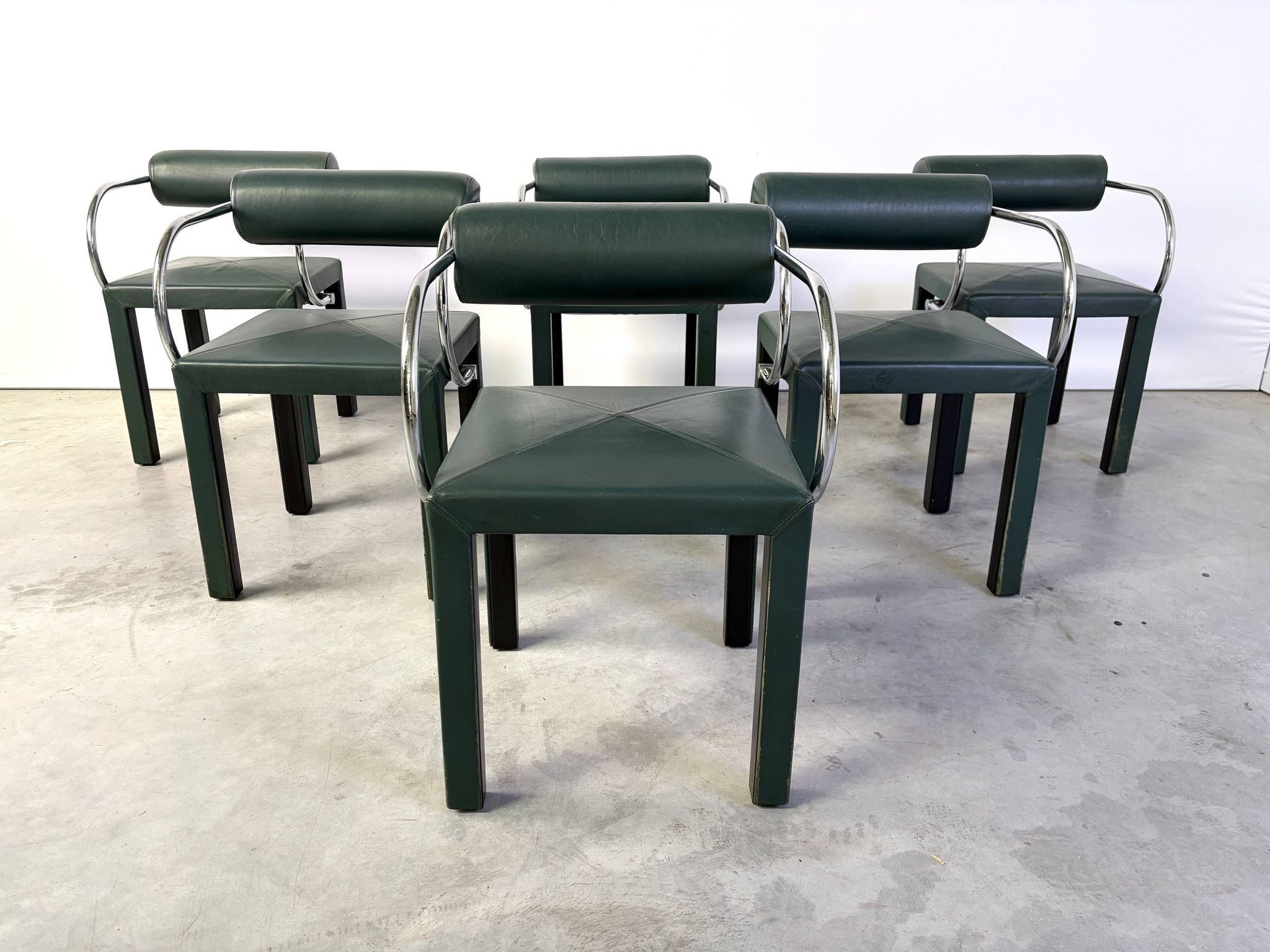 Arcadia dining chairs by Paolo Piva for B&B Italia set of 6