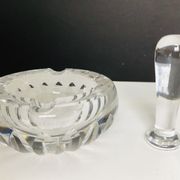 Baccarat crystal ashtray