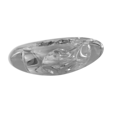 Ancient ashtray, cut crystal, St Louis