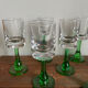 11 stemmed glasses