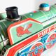 Metal toy vintage locomotive