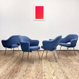 Set of 4 Executive Armchairs by Eero Saarinen, Knoll International, Germany