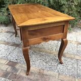 Massive cherry desk style Louis XV