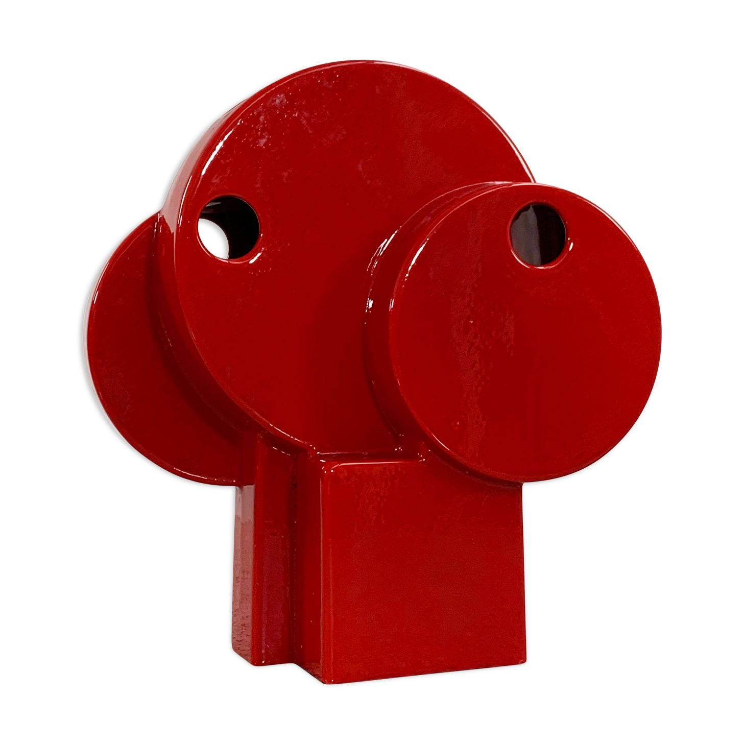 Italian ceramic vase, 1980