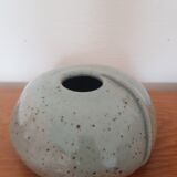 Signed ceramic vase