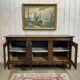 18th century Louis XV 3-door cherrywood sideboard