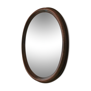Miroir ovale vintage