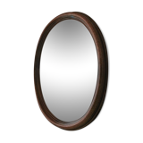 Vintage oval mirror from the 80s