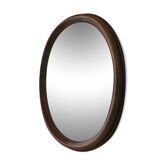 Vintage oval mirror from the 80s