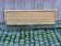 Scandinavian bed foot in bamboo, rattan, and wicker 1990 140cm