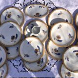 Service of flat plates Boch Keramis La Louvière Belgium for 19 settings.