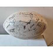 Ballon de rugby officiel coupe du monde 91 all blacks signé