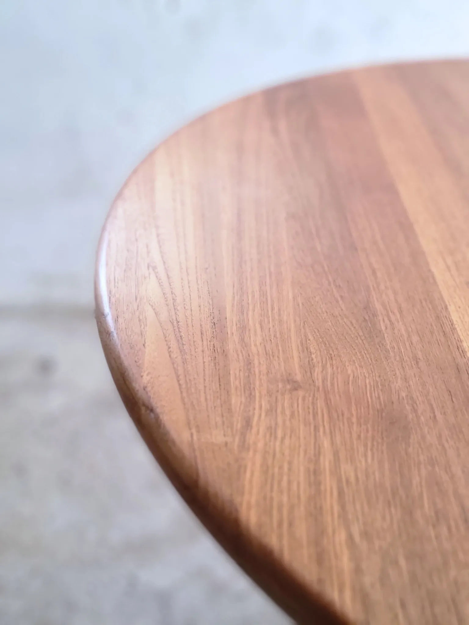 Solid teak Danish extendable dining table, 1960s