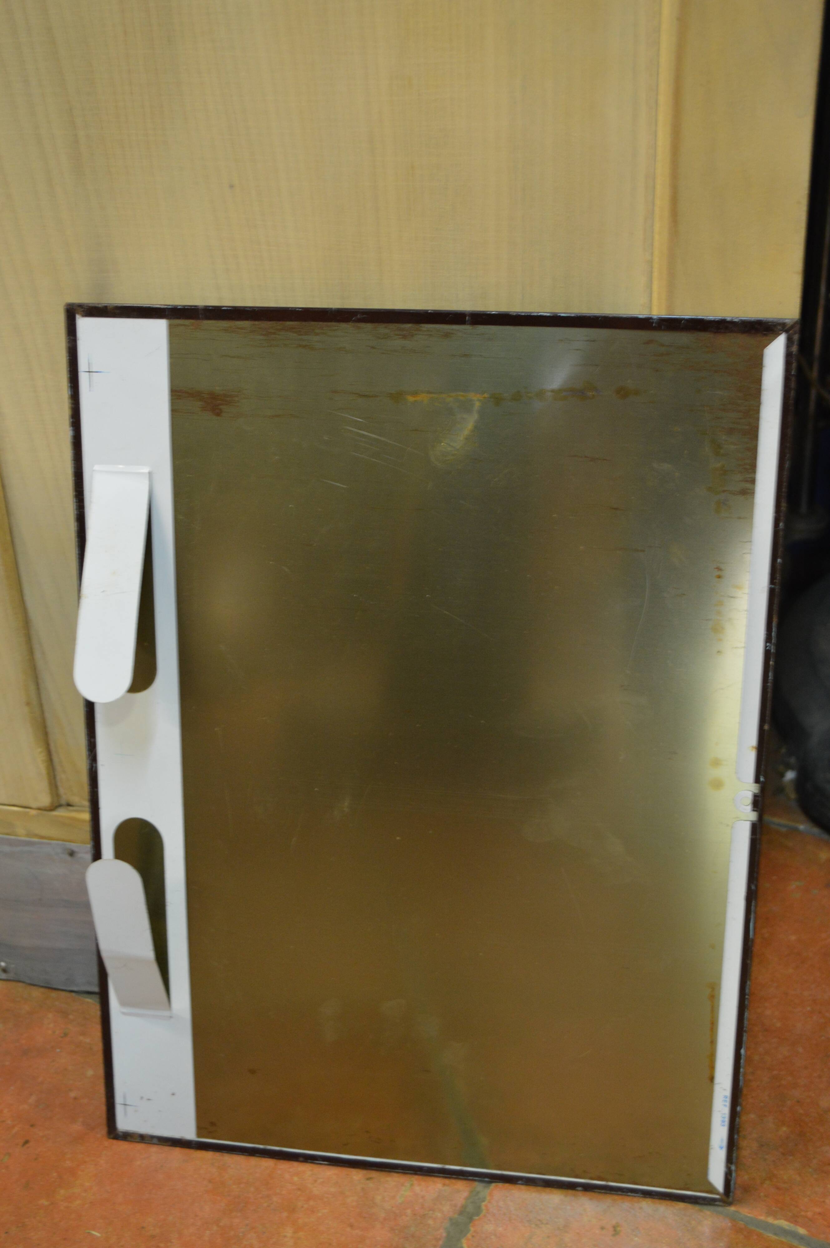 Long Gauloise advertising plate