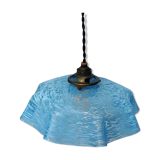 Clichy blue glass suspension