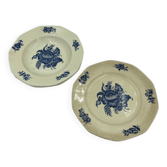 Set of 4 plates décor Téna