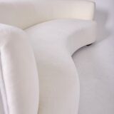 Curved sofa design 1950s