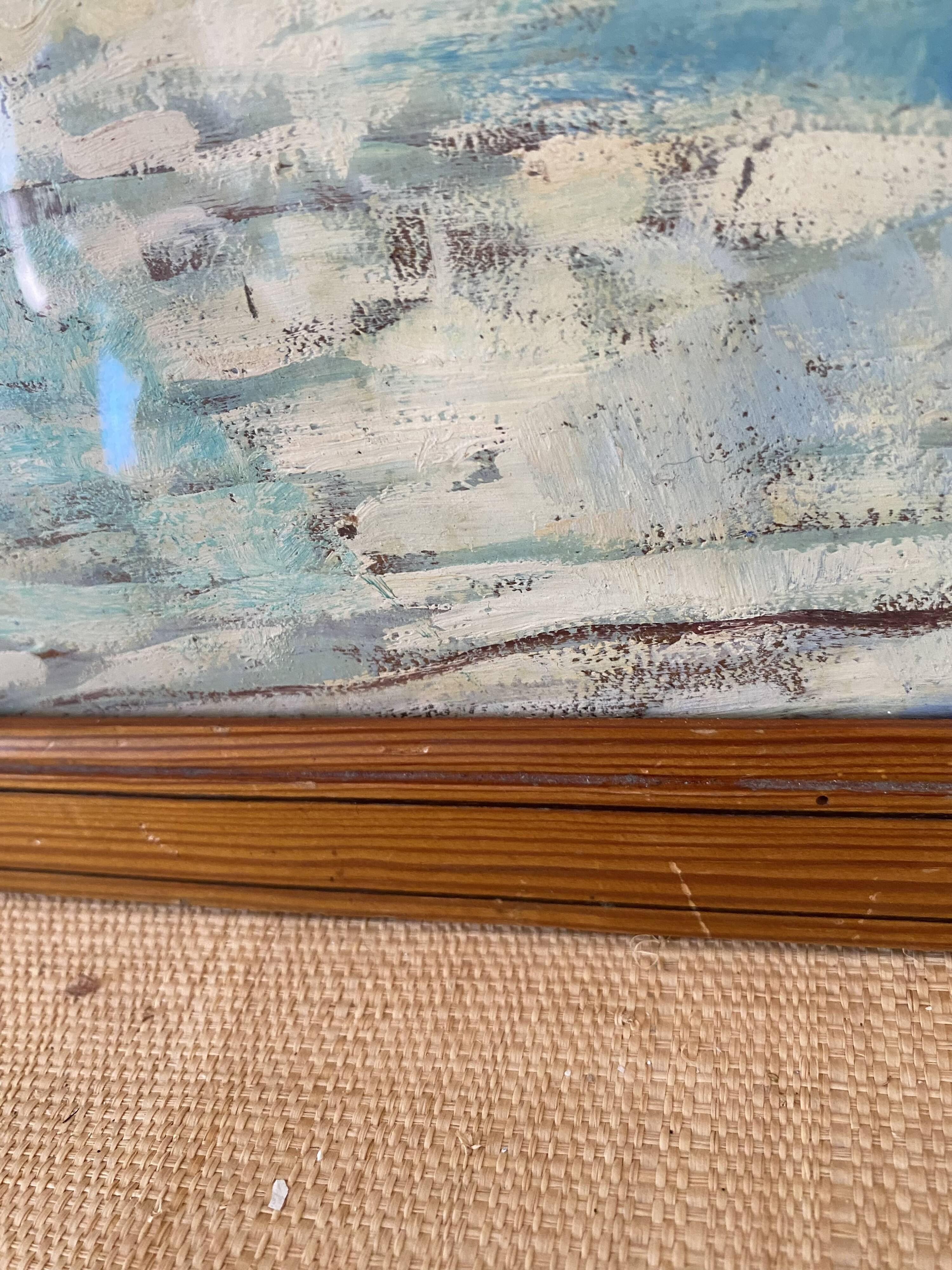 "Fawn oil" encased in glass