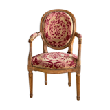 Louis XVI style convertible armchair