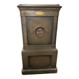 Old wood and metal safe 19th century