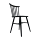 Chaise Ironica noire