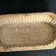Old 19th century fluted wooden butter mold