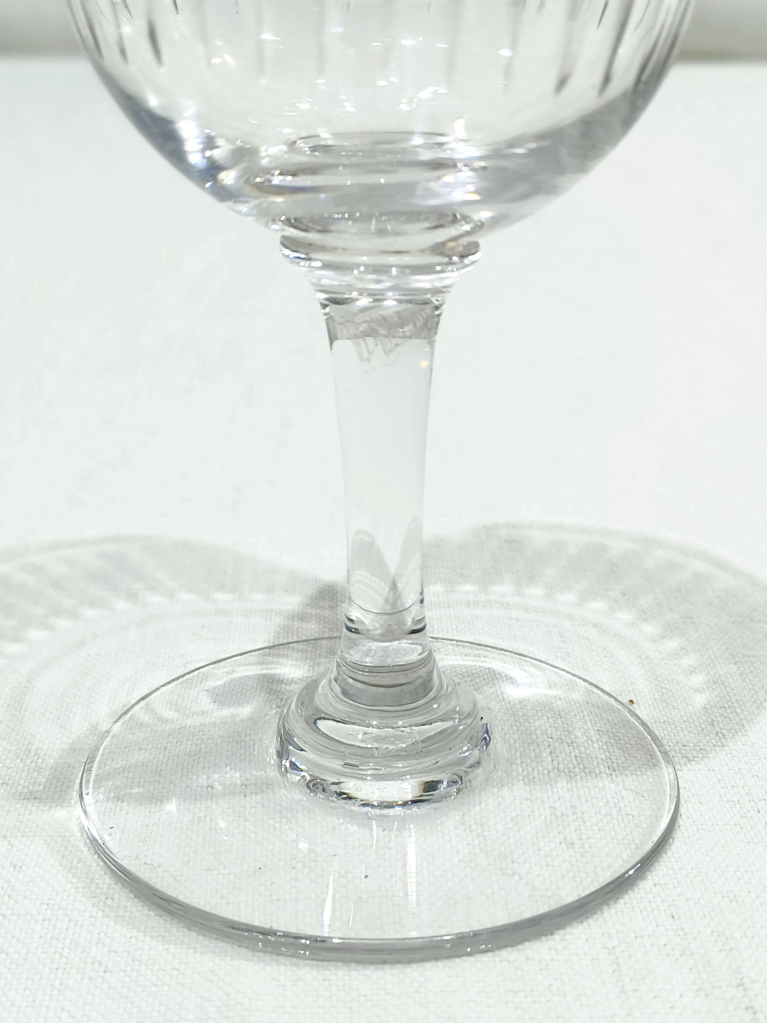 Baccarat – 11 glasses of white wine Nancy