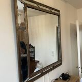 Antique parclosed mirror
