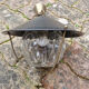 Vintage lantern suspension, Maison Lunel spirit, 50s