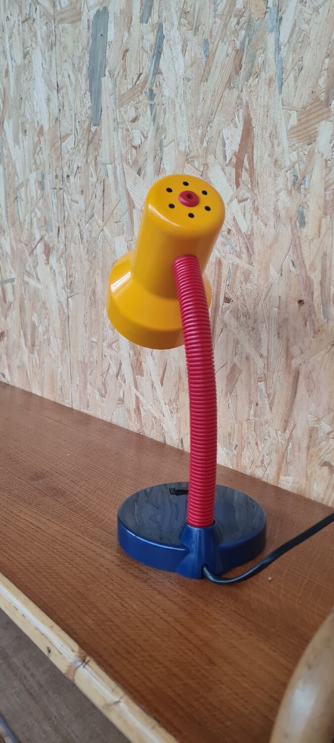 Table lamp primary color 1980