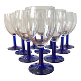 Vintage cobalt blue stemmed lenses