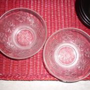 5 stylized flower bowls Vereco 60-70