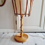 Large Louis Sognot table lamp 1950/60 height 125 cm