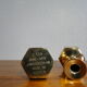 Pair Scandinavian brass candlesticks L125 by Hans-Agne Jakobsson Markaryd 1960