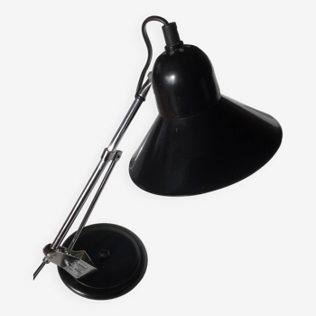 Lampe bureau orientable Aluminor métal noir