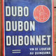 Old enamelled plate "Dubo Dubon Dubonnet" Wine liqueur cinchona 50x60cm 1937