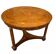Table empire ronde ancienne marquetée du début du XIXe siècle
