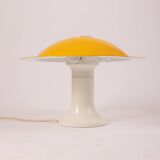 Vintage yellow table lamp from the 70s design by martinelli
