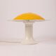 Vintage yellow table lamp from the 70s design by martinelli
