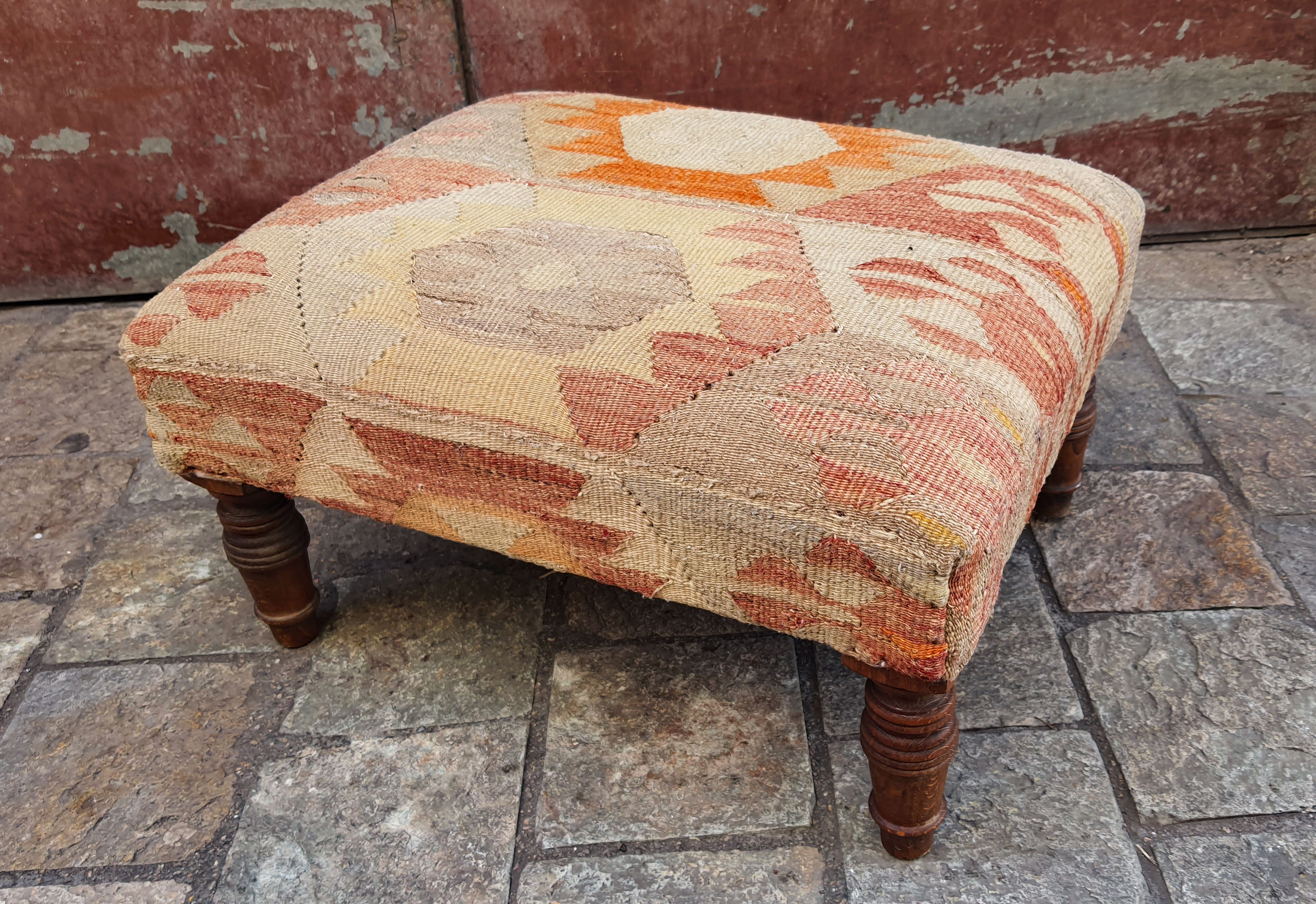 Small Kilim footrest
