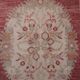 Vintage Turkish Oushak Handwoven Rug 113x207 cm