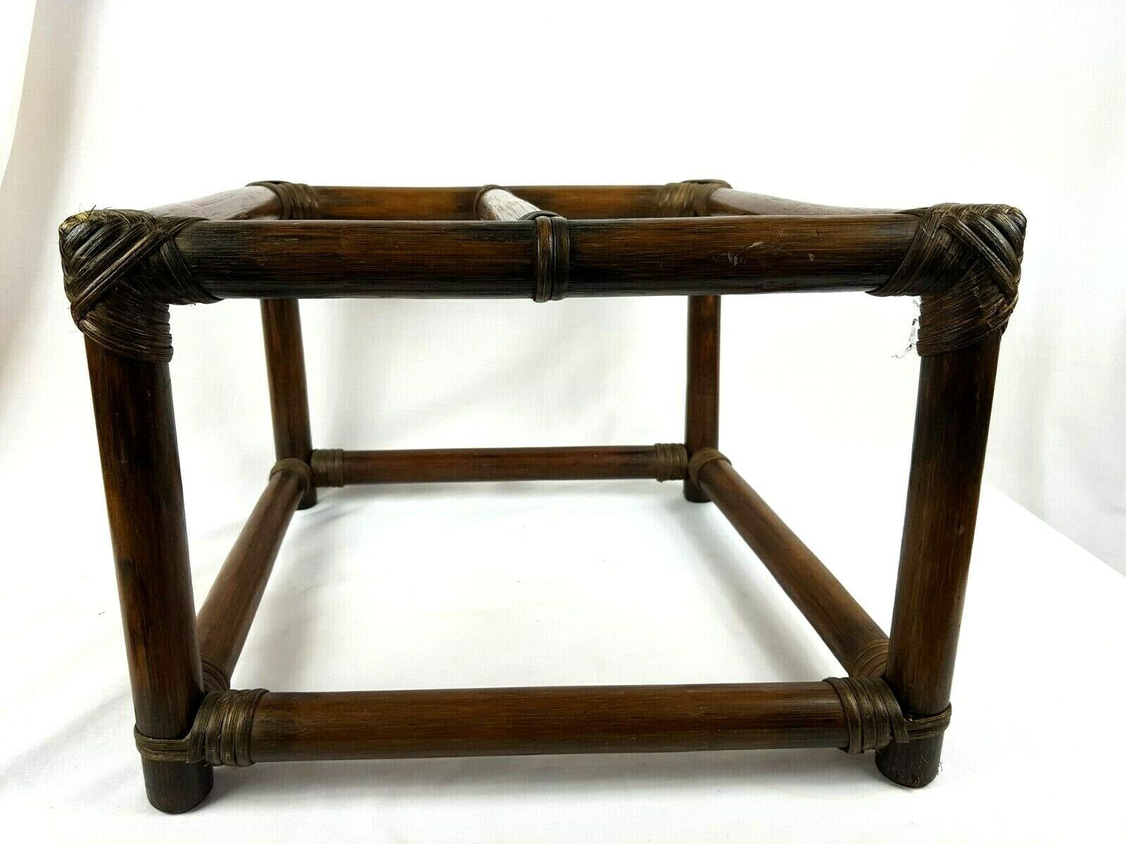 Bamboo magazines door, vintage rattan 70s