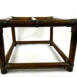 Bamboo magazines door, vintage rattan 70s