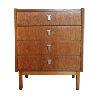 Commode en chêne des années 1950
