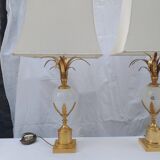 Paire de lampe hollywood regency dlg maison charles