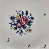 Set of 4 Table Mates soup plates – blue and pink floral design