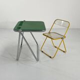 Platone Green Folding Desk by Giancarlo Piretti for Anonima Castelli, 1970