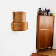 Ensemble de 2 lampes murales en bois par Hans Agne Jakobsson