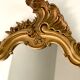 Ancien miroir doré 62x38 cm